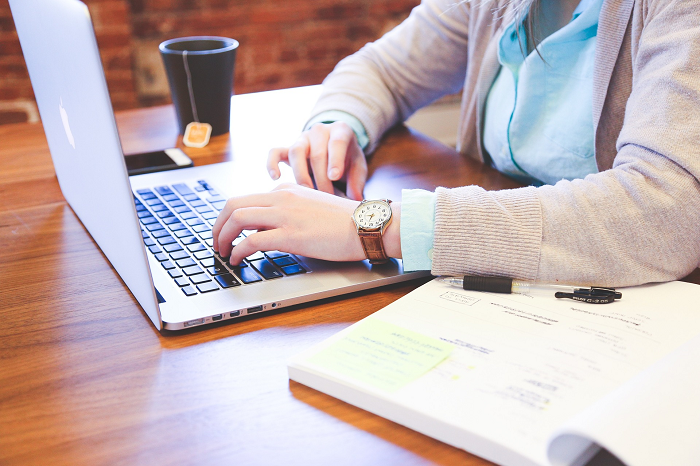 man on laptop