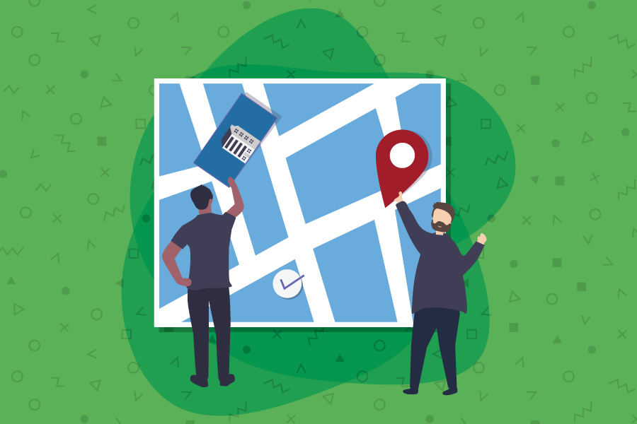 Basics of Google Maps Marketing Graphic