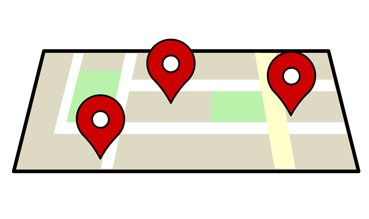 Google Maps pins